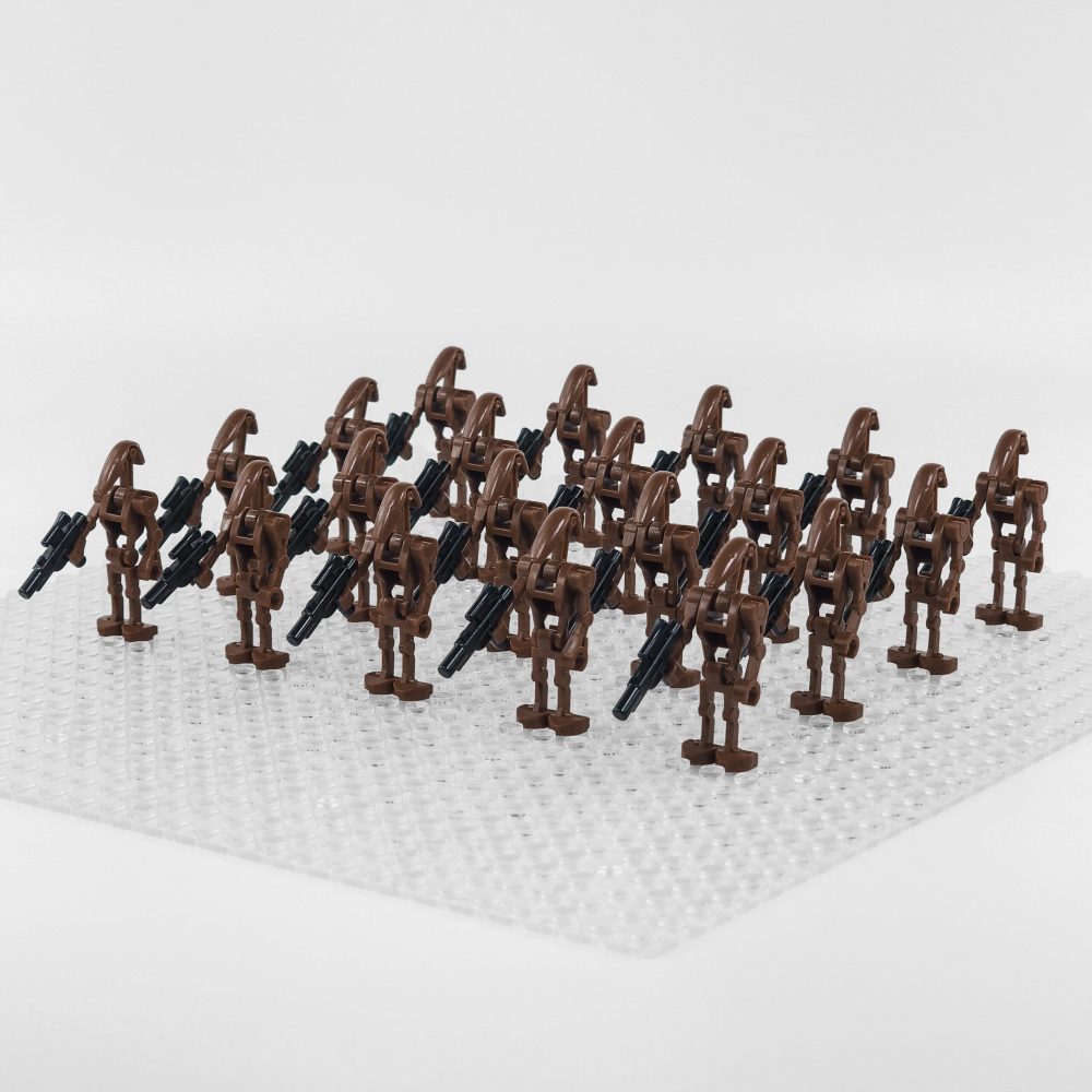 Space War Theme Geonosis B1 Battle Droid Army Block Figures Set
