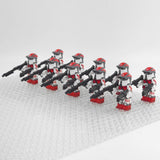 Space War Theme Coruscant Guard AT-RT Driver Block Figures Set