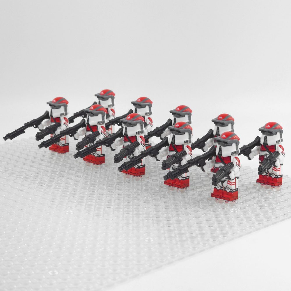 Space War Theme Coruscant Guard AT-RT Driver Block Figures Set