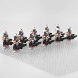 Space War Theme 212th Phase 2 Heavy Clone Troopers Block Figures Set of 10pcs