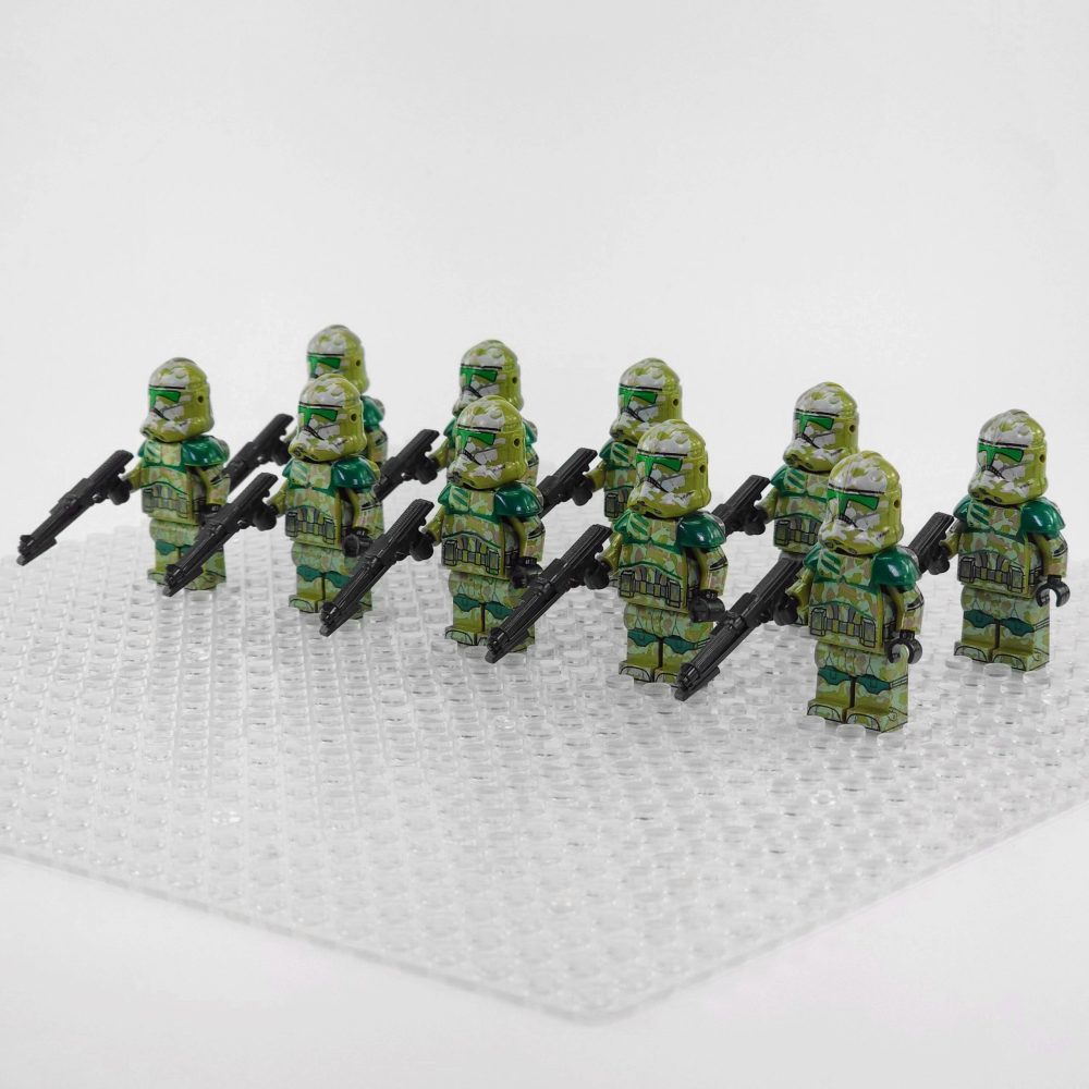 Space War Theme Kashyyyk Clone Troopers 41st Rangers Block Figures Set