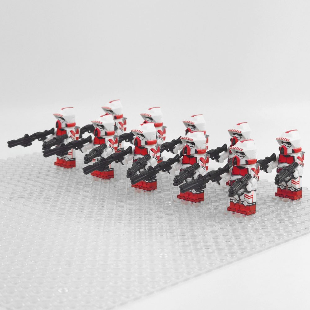 Space War Theme Coruscant Guard ARF Trooper Block Figures Set