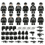 Assault Team Unit Block Figures Set