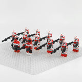 Space War Theme Coruscant Guard Fox Thorn Clone Troopers Block Figures Set
