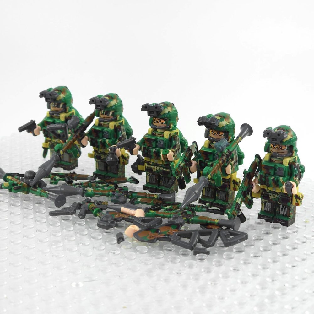The Kommando Spezialkrafte German Special Forces Block Figures Set