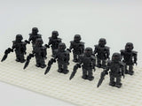 Space War Theme Phase 3 Dark Troopers Block Figures Set Style 1