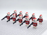 Space War Theme Coruscant Guard ARF Clone Trooper Block Figures Set