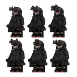 Elite Swat Team Block Figures Set of 6pcs With Assortment of
