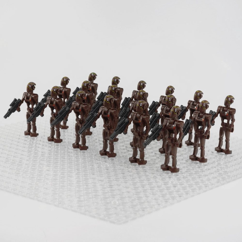 Space War Theme Commando Droid Army Block Figures Set