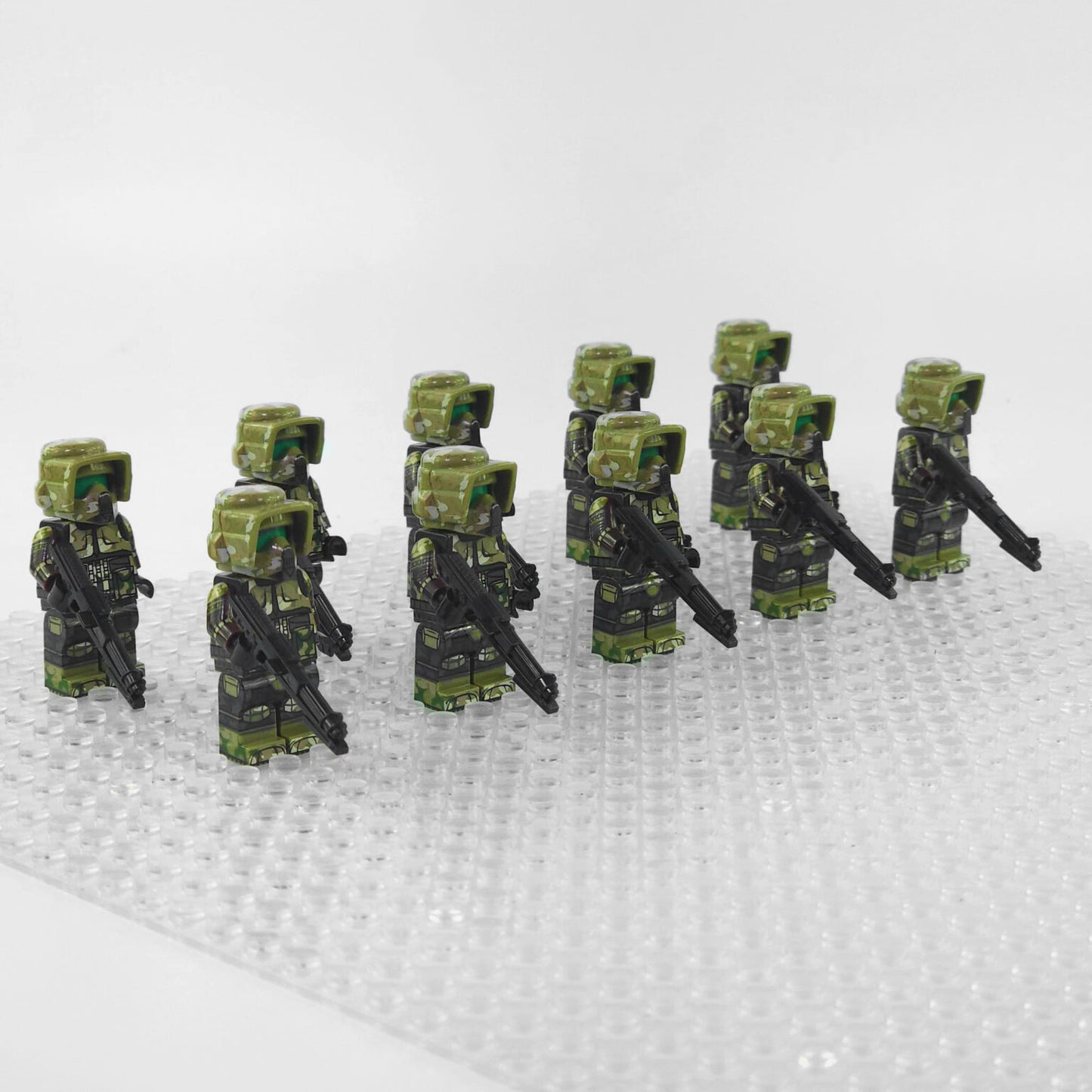 10pcs Kashyyyk Scout Troopers of the 41st Scout Battalion Block Figures Toys