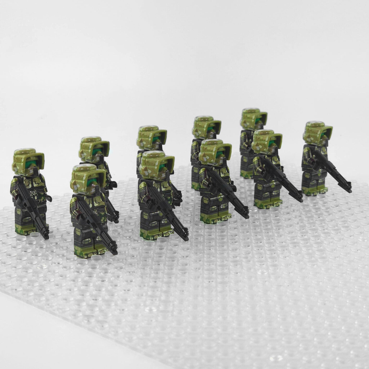 10pcs Kashyyyk Scout Troopers of the 41st Scout Battalion Block Figures Toys