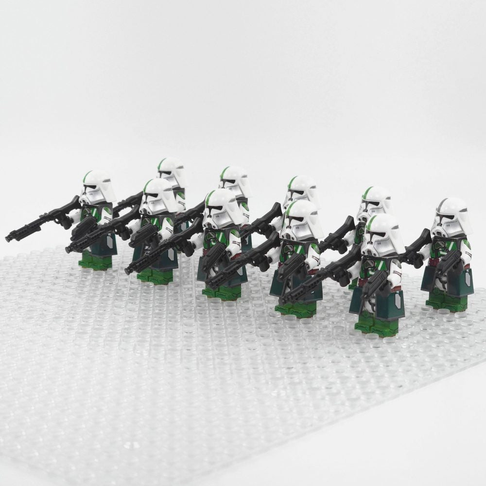 Space War Theme Doom’s Unit Heavy Jetpack Clone Troopers Block Figures Set