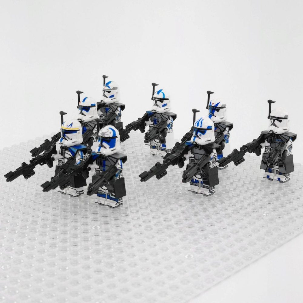 Space War Theme Captains and Heroes of the 501st Legion Block Figures Set