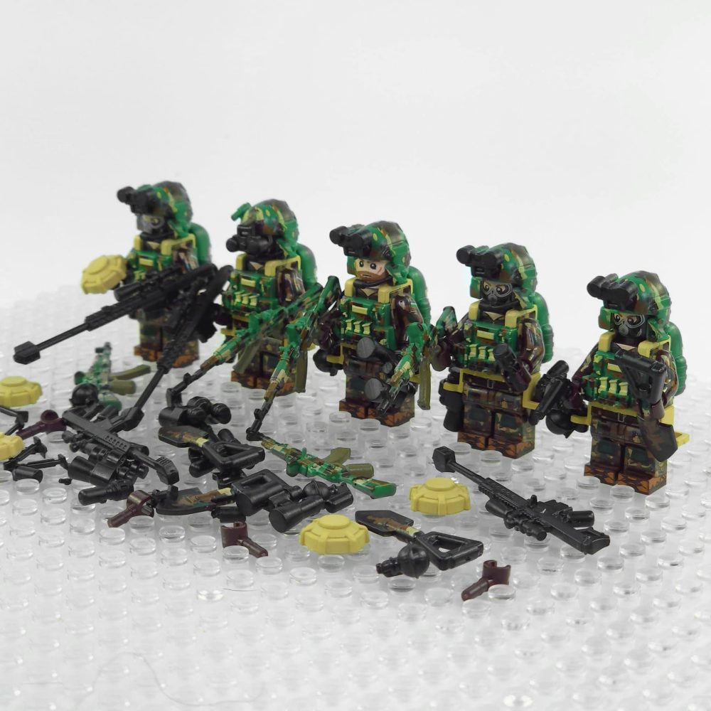 Russian Alpha Special ForcesBlock Figures Set