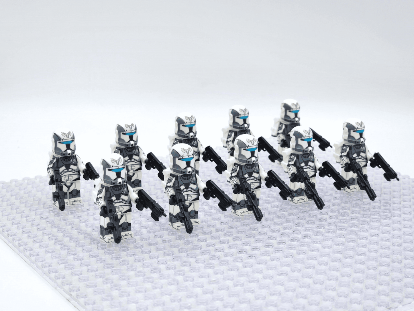 Space War Theme 104th Wolfpack Commandos Block Figures Set of 10pcs