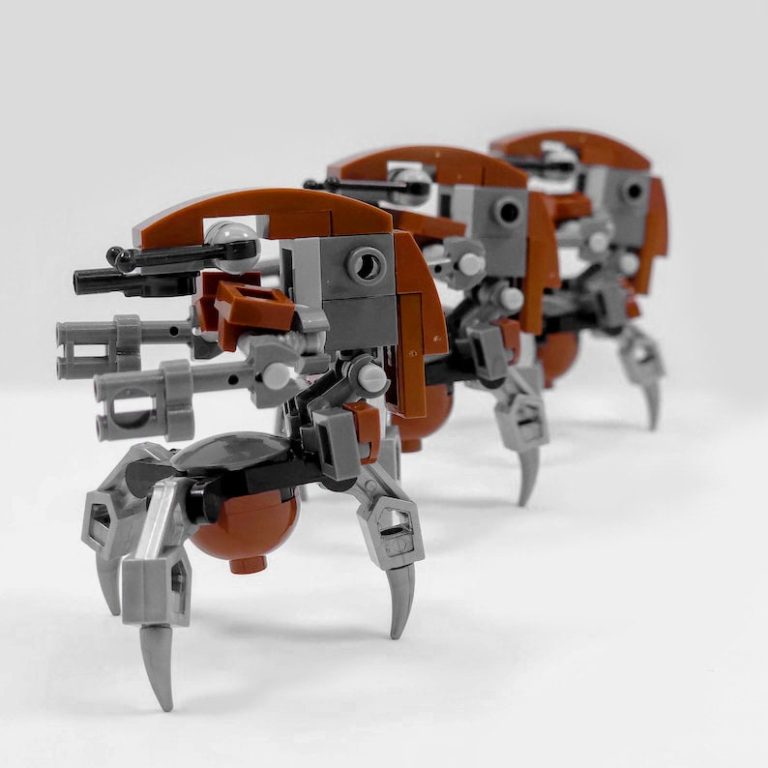 Droideka.Destroyer Droid MOC Set (43pcs)