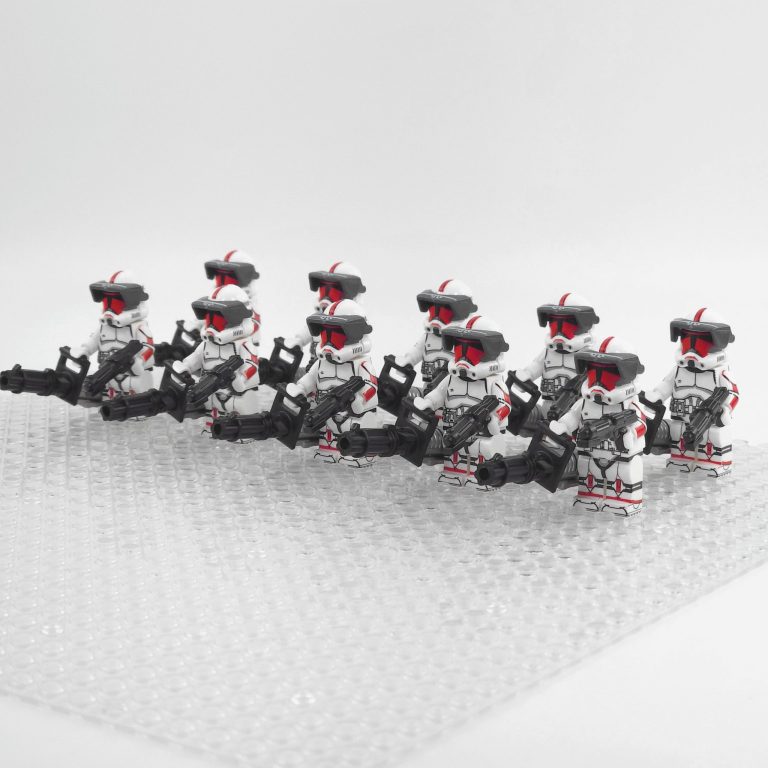 Space War Theme Coruscant Guard Riot Control Unit Block Figures Set