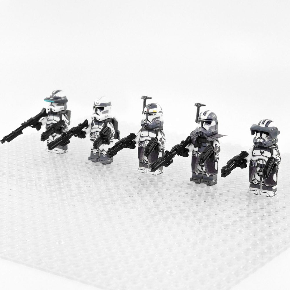 Space War Theme  104th Wolfpack Captains and Leaders Block Figures Set