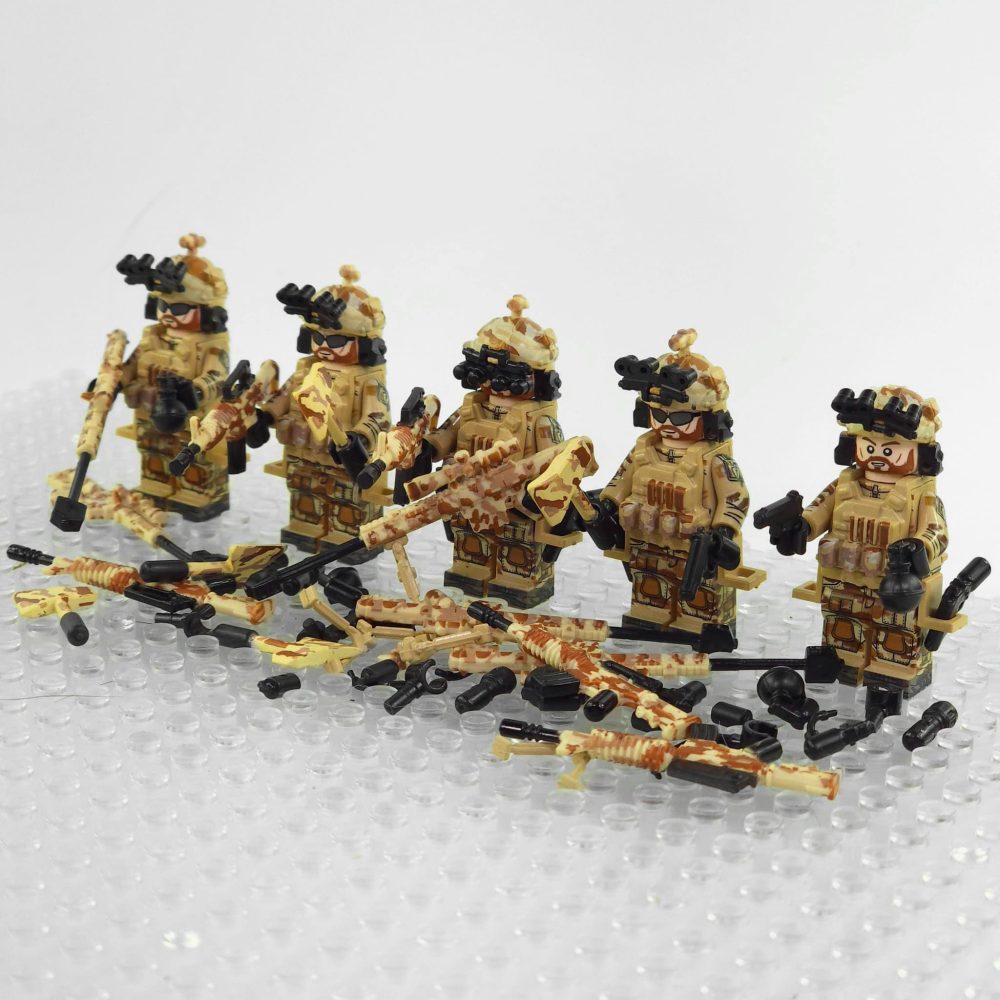 US Army Delta Forces Block Figures Set