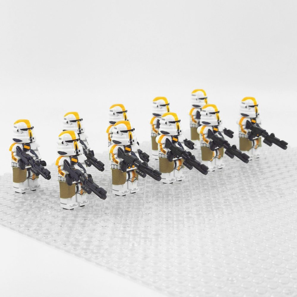 Space War Theme 327th Airborne Paratrooper Block Figures Set
