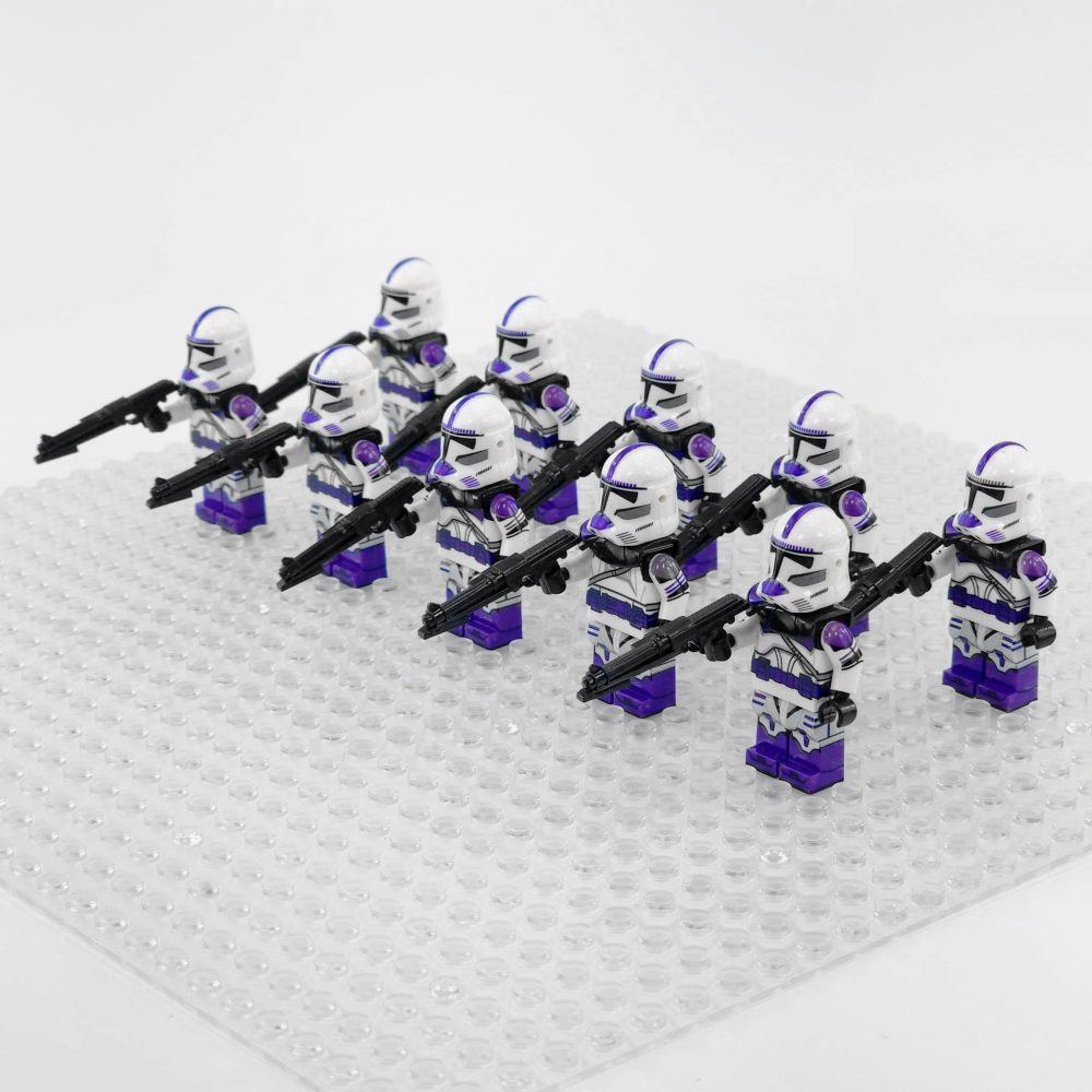 Space War Theme 187th Legion Arc Clone Troopers Block Figures Set