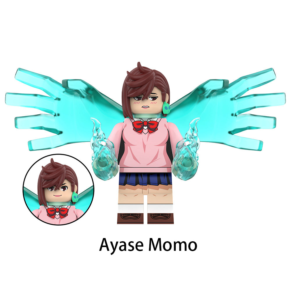 Dandadan Anime Character  Building Block Figures Set Collectible Bricks Toys for Fans