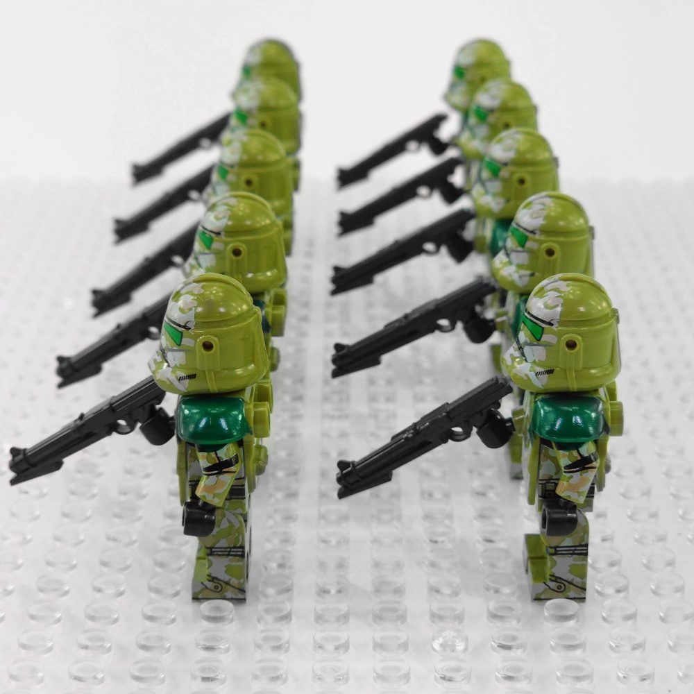 Space War Theme Kashyyyk Clone Troopers 41st Rangers Block Figures Set