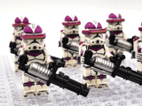 Space War Theme 21st Nova Corps Galactic Marines Heavy Gunners Block Figures Set
