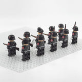 WWII German Honor Guard Soldiers Block Figures Set