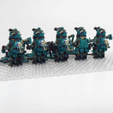 Chinese Snow Leopard Commando Unit Block Figures Set