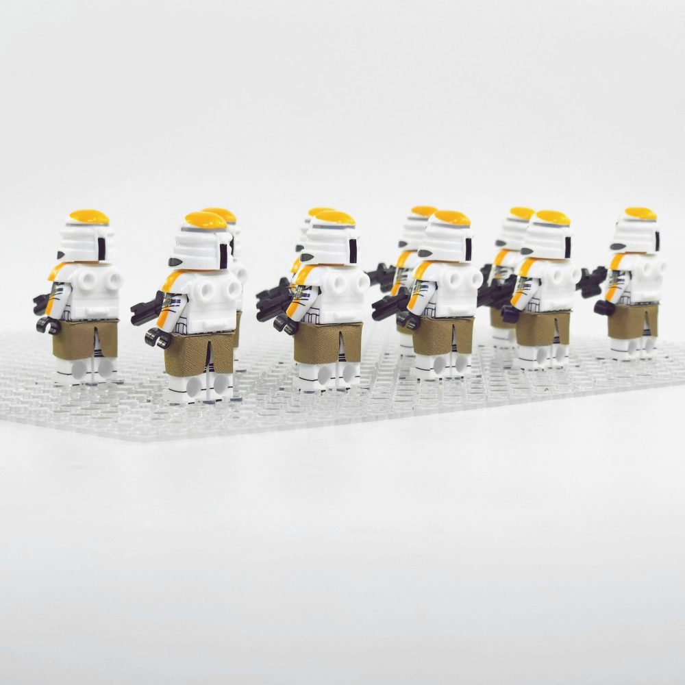Space War Theme 327th Airborne Paratrooper Block Figures Set