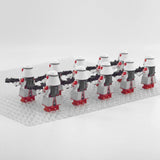 Space War Theme Coruscant Guard Heavy Trooper Block Figures Set