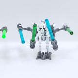 Space War Theme General Grievous Block Figures Including Lightsaber Weapons Accessories
