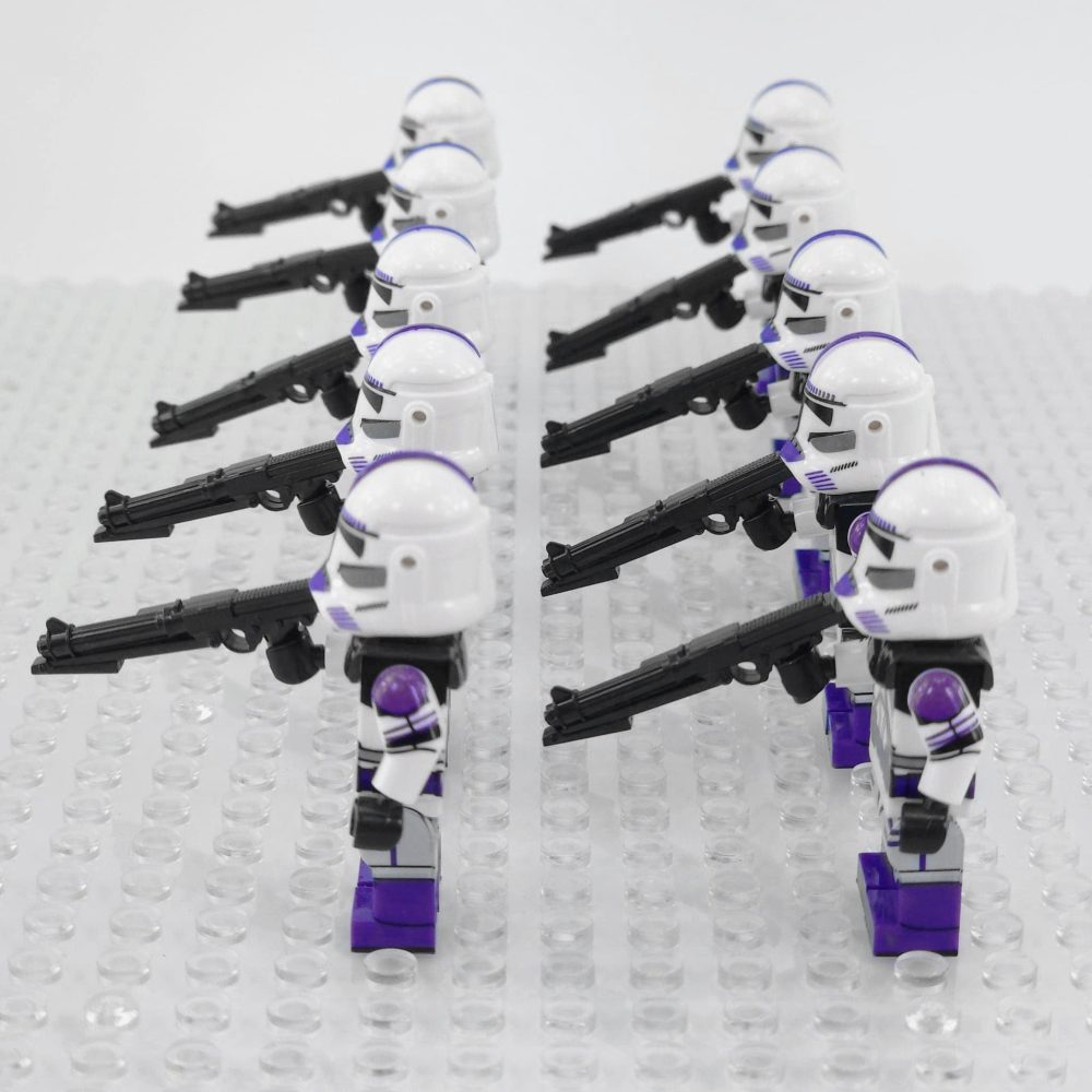 Space War Theme 187th Legion Arc Clone Troopers Block Figures Set