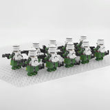 Space War Theme Doom’s Unit Heavy Gunner Clone Troopers Block Figures Set