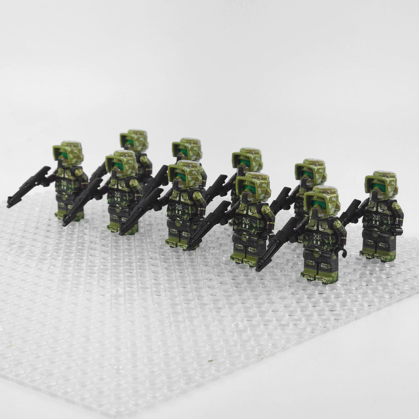 10pcs Kashyyyk Scout Troopers of the 41st Scout Battalion Block Figures Toys