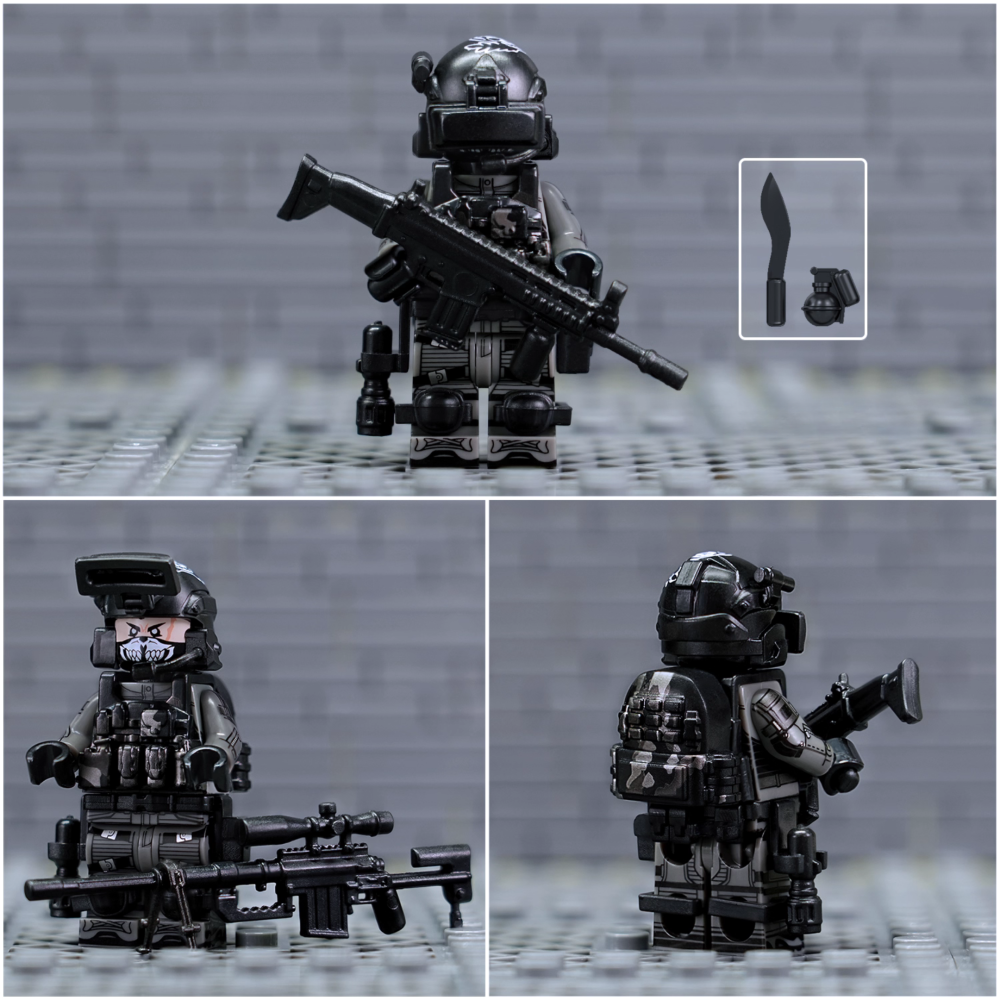 Call of Duty Special Forces Block Figures Set 2