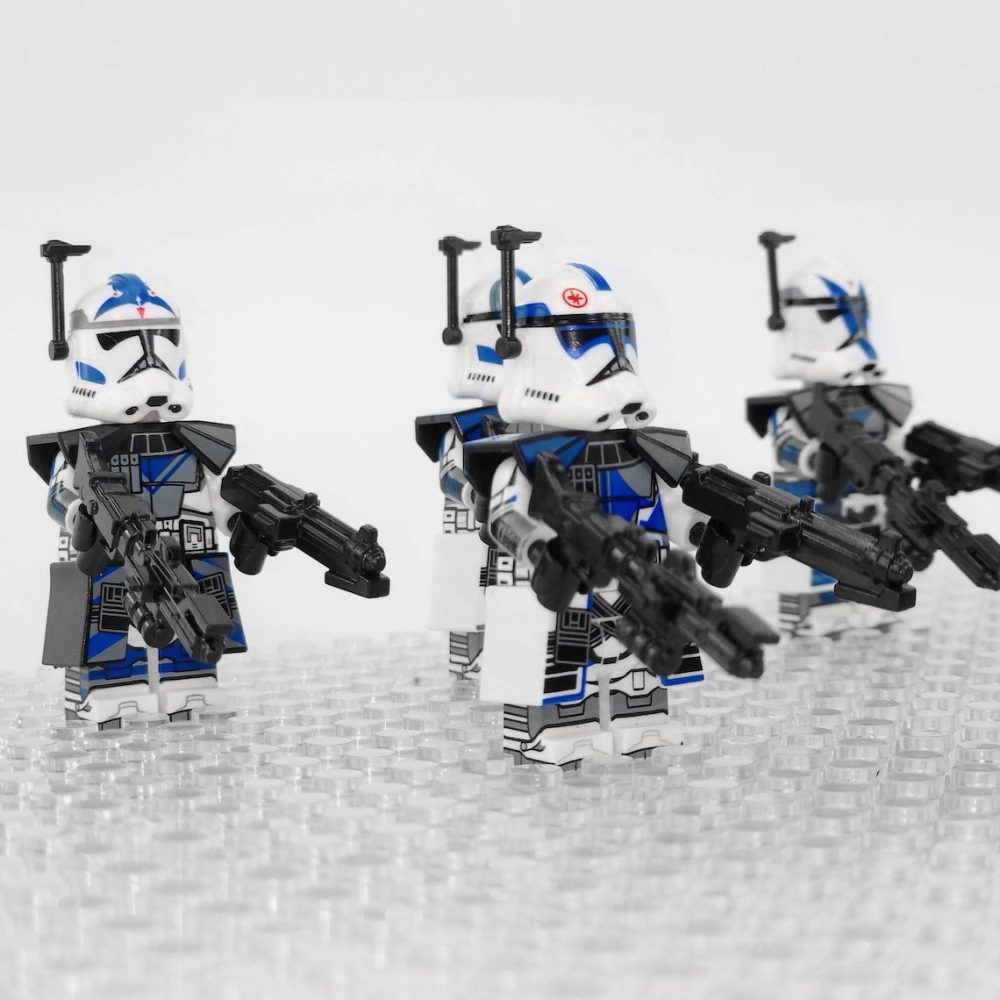 Space War Theme Captains and Heroes of the 501st Legion Block Figures Set