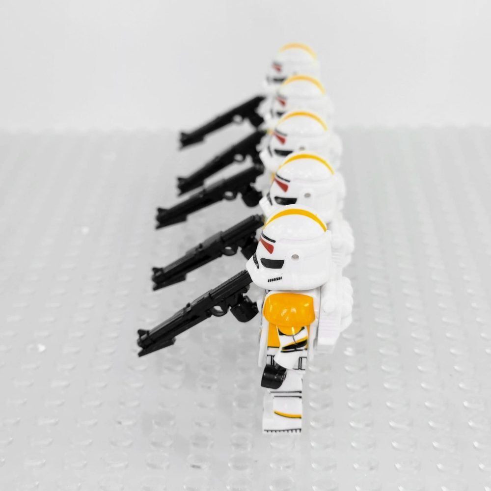 Space War Theme 212th Jetpack Clone Troopers Block Figures Set of 5pcs