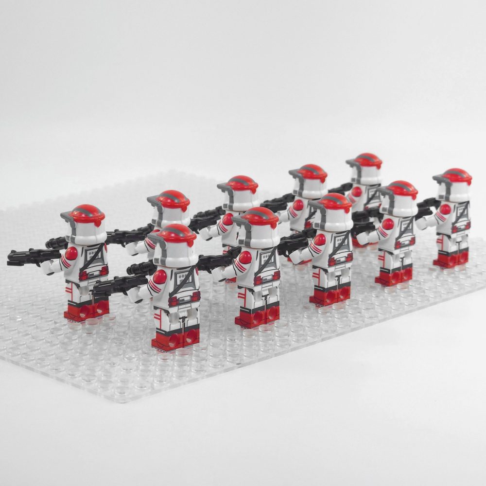 Space War Theme Coruscant Guard AT-RT Driver Block Figures Set