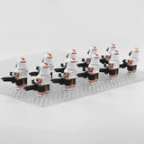 Space War Theme 212th Phase 2 Heavy Clone Troopers Block Figures Set of 10pcs
