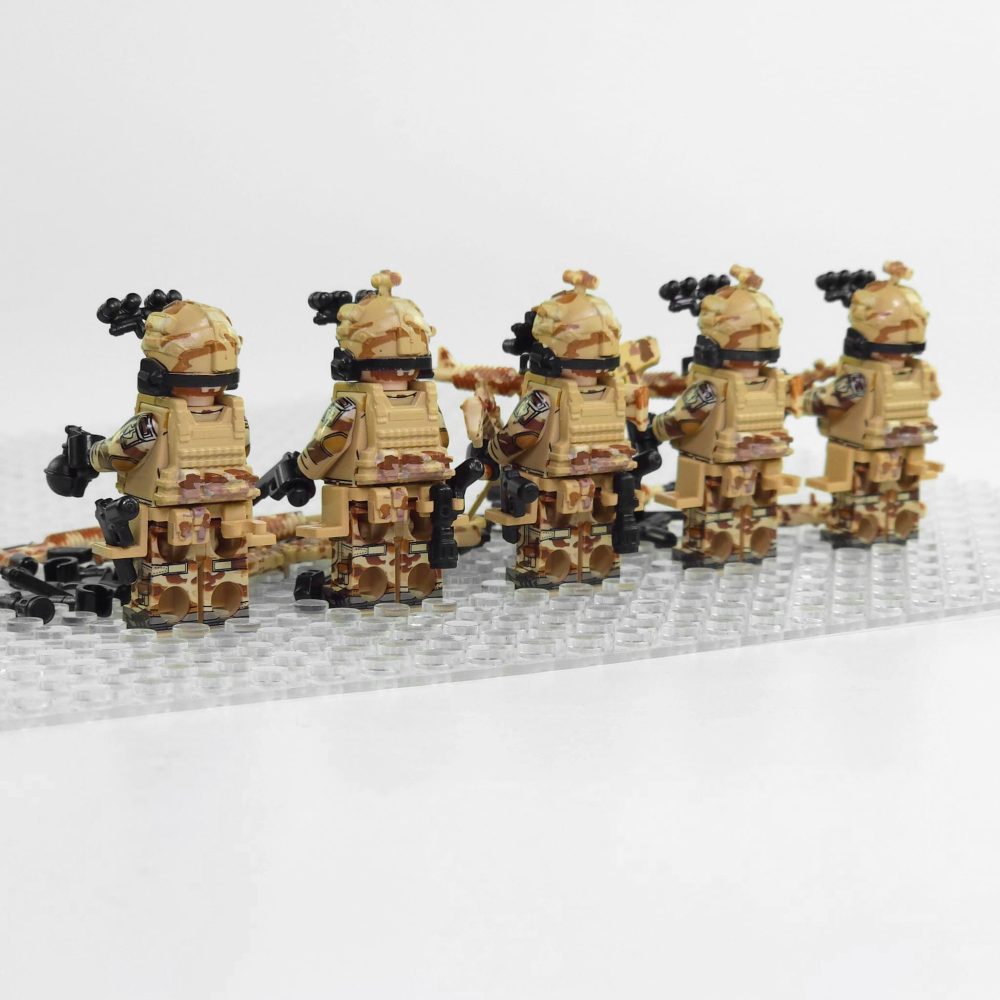 US Army Delta Forces Block Figures Set