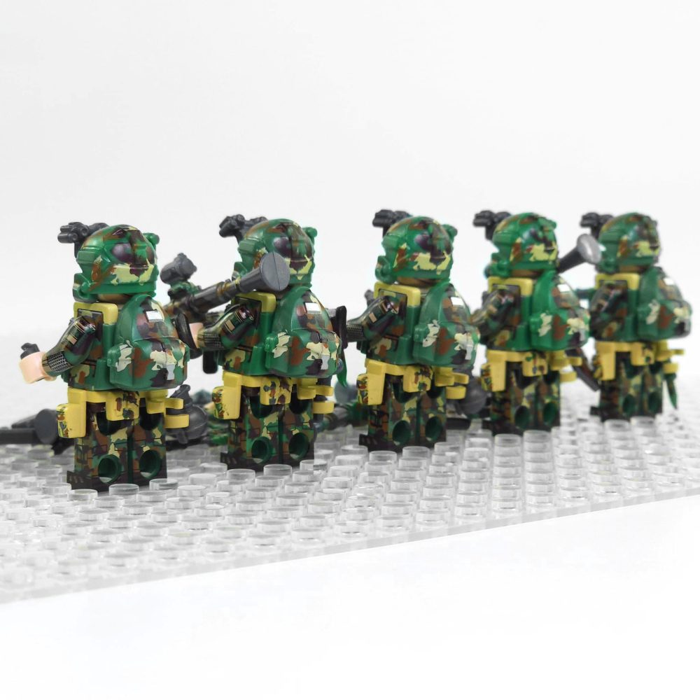 The Kommando Spezialkrafte German Special Forces Block Figures Set