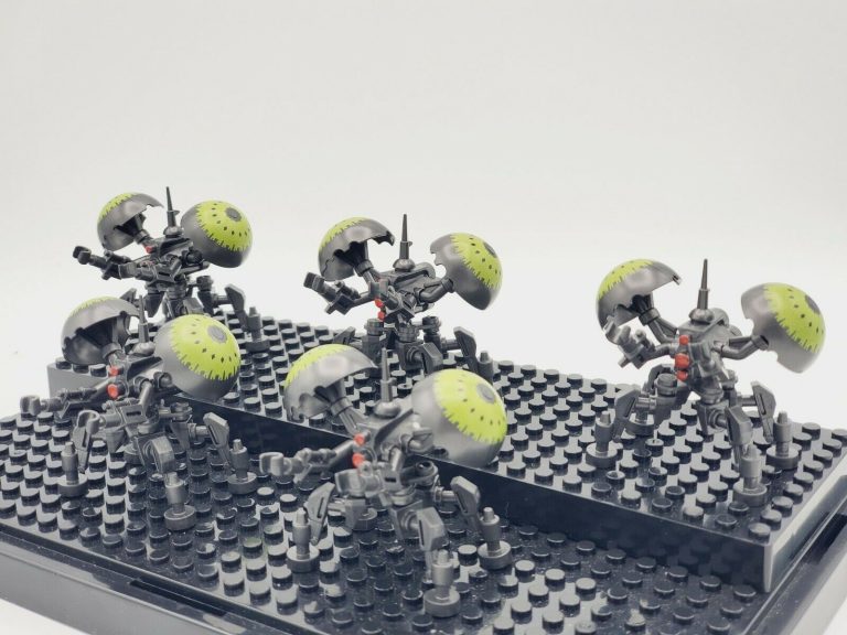 Space War Theme Clone Wars Buzz Droids Block Figures Set