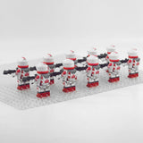 Space War Theme Coruscant Guard ARF Trooper Block Figures Set