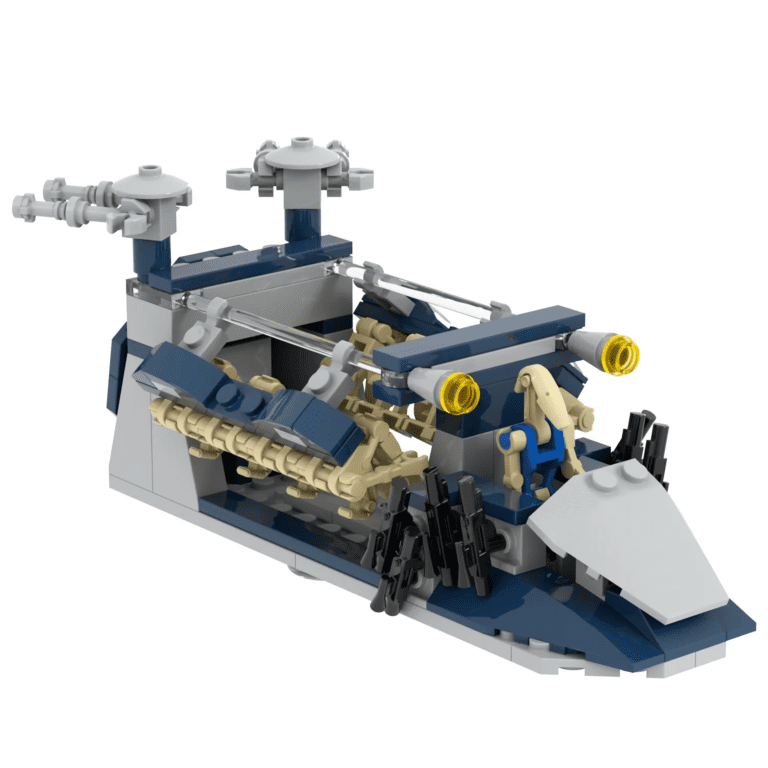 Space War Theme Battle Droid Patrol Speeder MOC Set