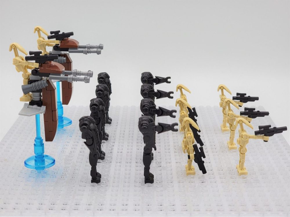 Space War Theme STAP B1 Battle Droid Block Figures Set
