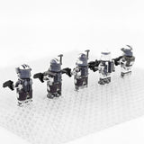 Space War Theme  104th Wolfpack Captains and Leaders Block Figures Set