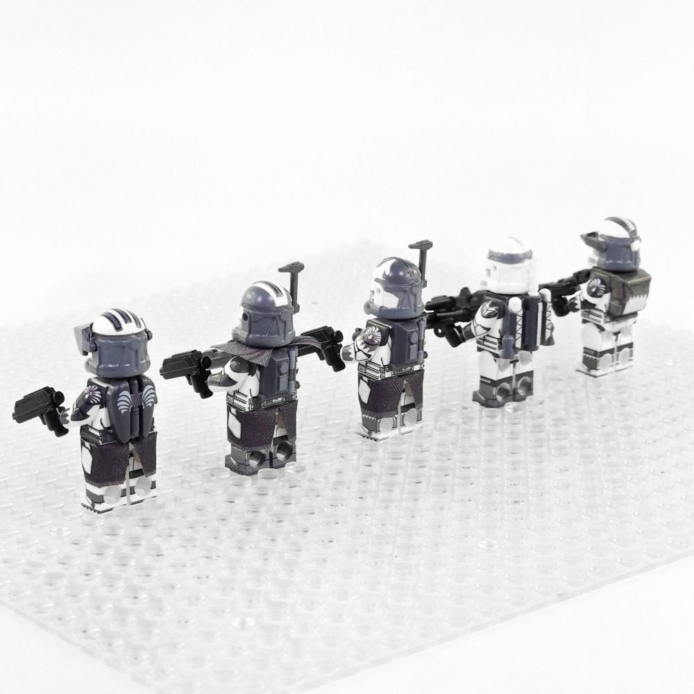 Space War Theme  104th Wolfpack Captains and Leaders Block Figures Set