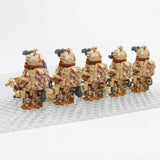 US Army Navy Seals Block Figures Set